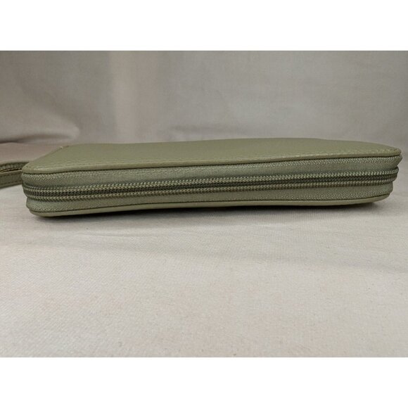MFK COLLECTION Wallet Wristlet Green Olive - Picture 3 of 8